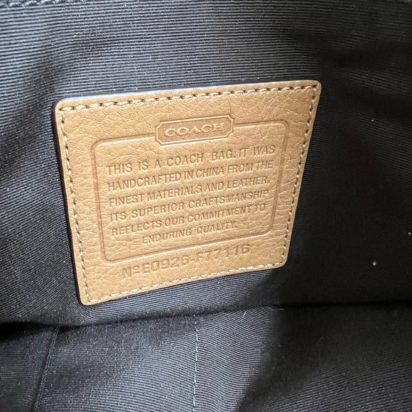 Coach Signature Voyager Sling Crossbody Shoulder Bag - Picture 5 of 5